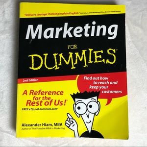 Marketing For Dummies paperback
